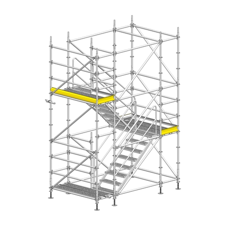 Flamod Rosette | Access Stair Tower