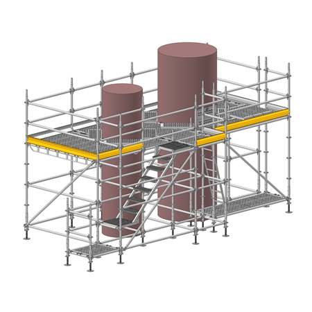 Flamod Rosette | Industrial Scaffolding