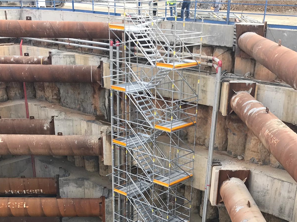 Flamod Rosette | Access Stair Tower