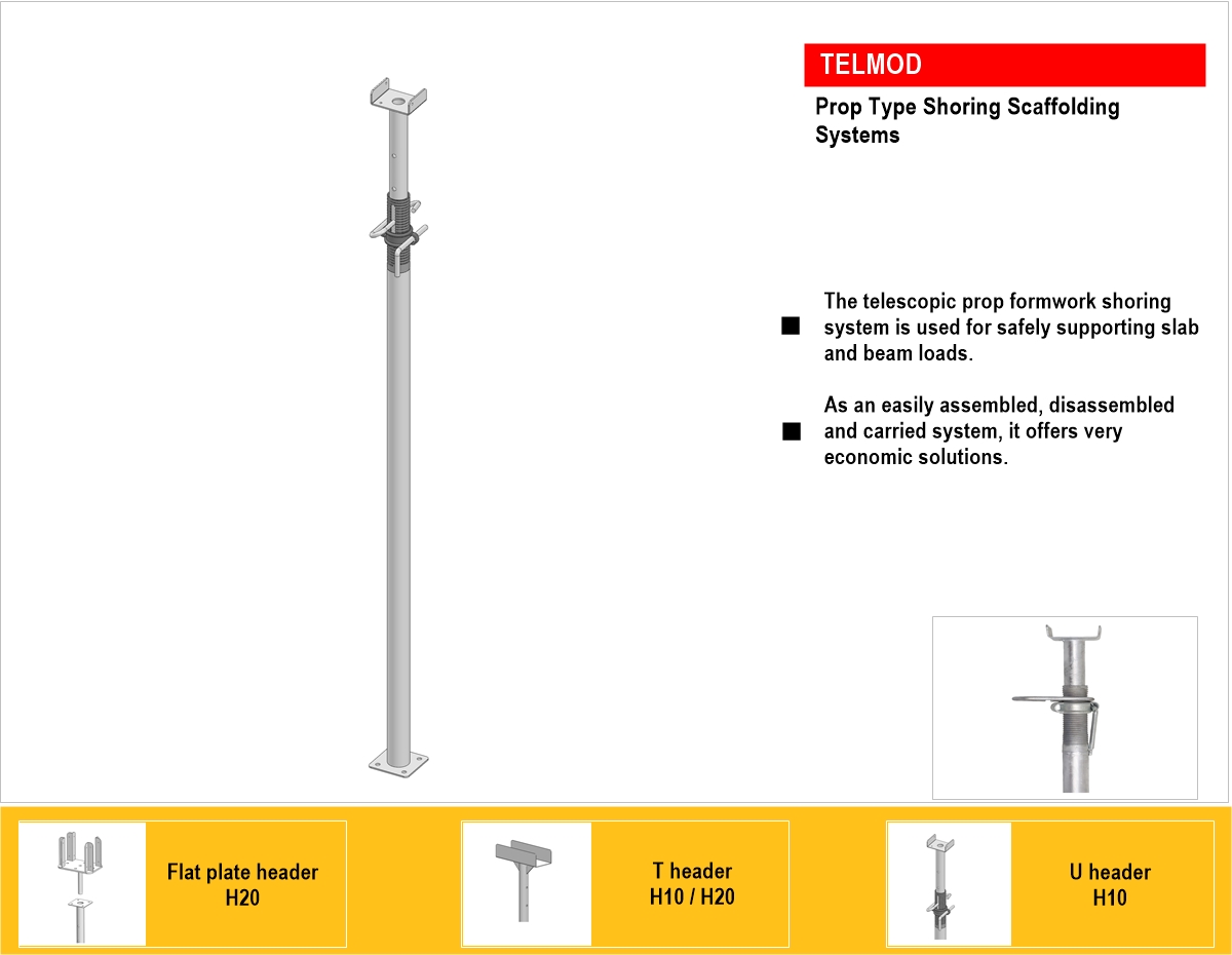 Telmod Prop | Shoring Scaffolding