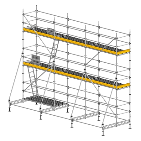 Flamod Rosette | Support Scaffolding