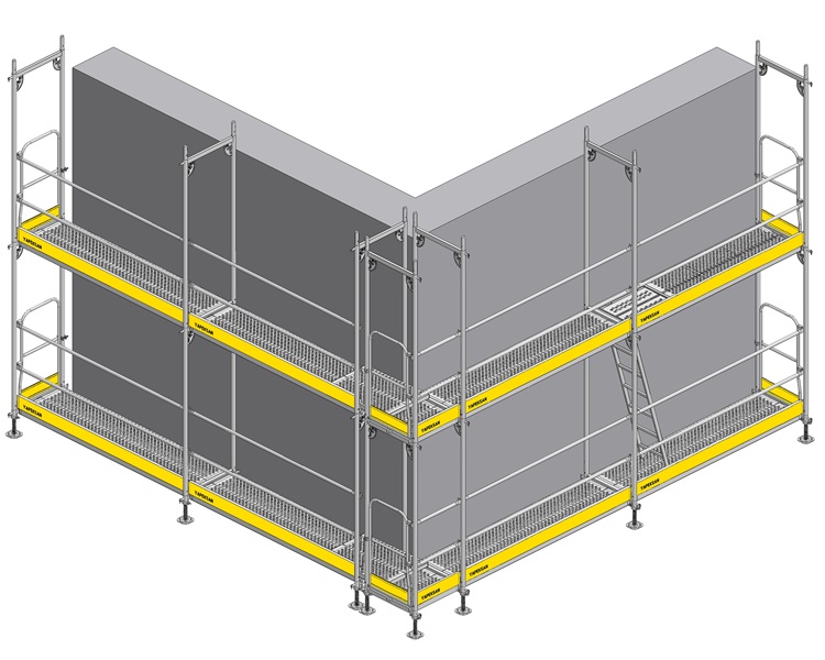 What is the Facade Scaffolding?