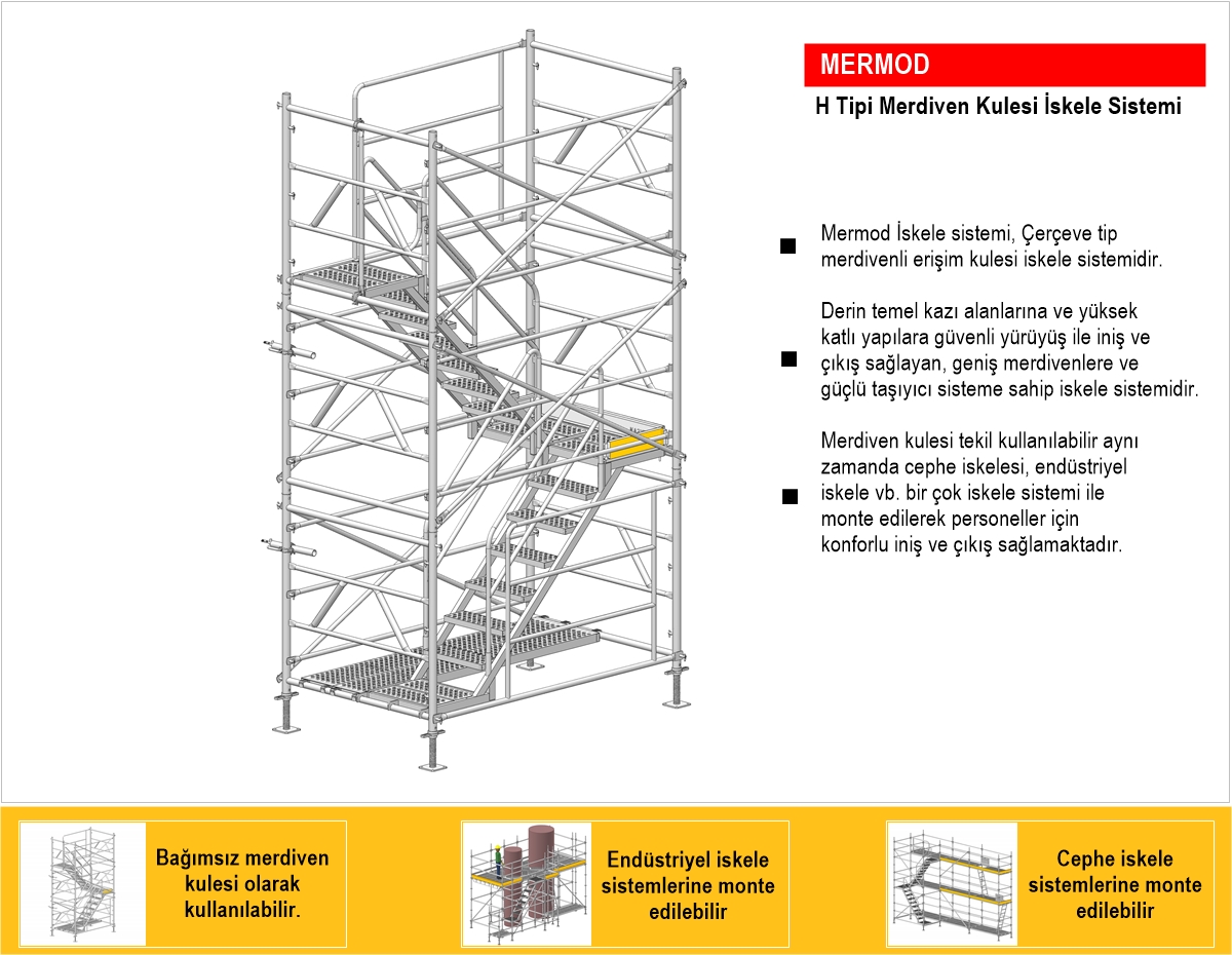 Mermod H Tipi | Merdiven Kulesi